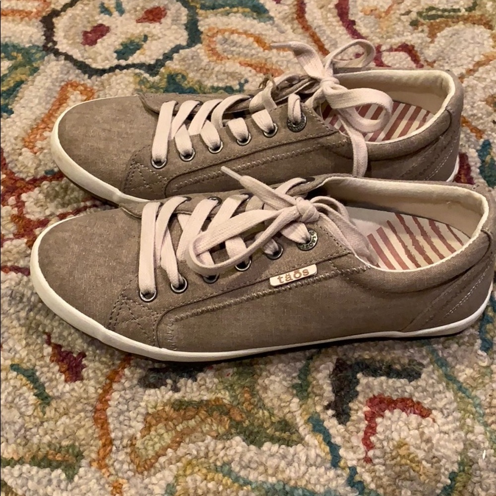 Taos linen sneakers